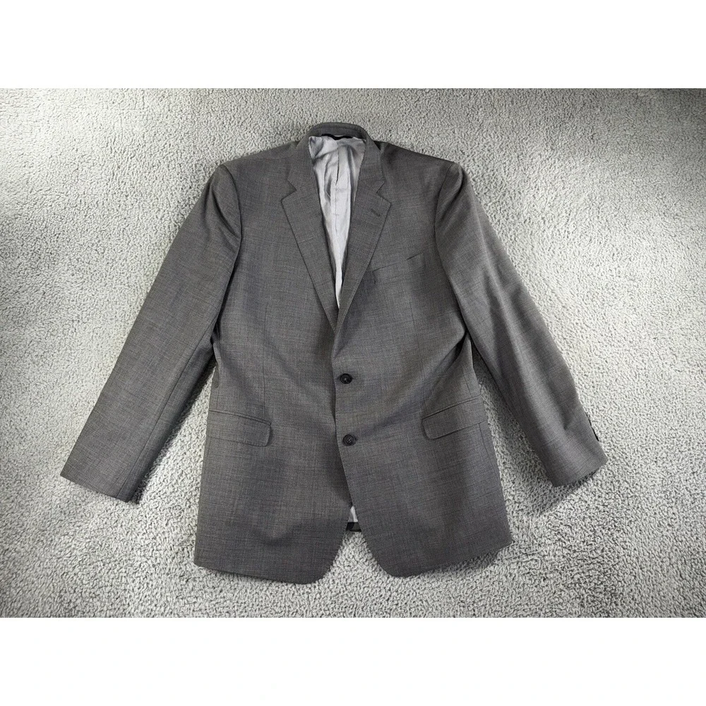 Brooks Brothers Blazer Men 46L Explorer Fitzgerald Wool‎ Blend 2 Button